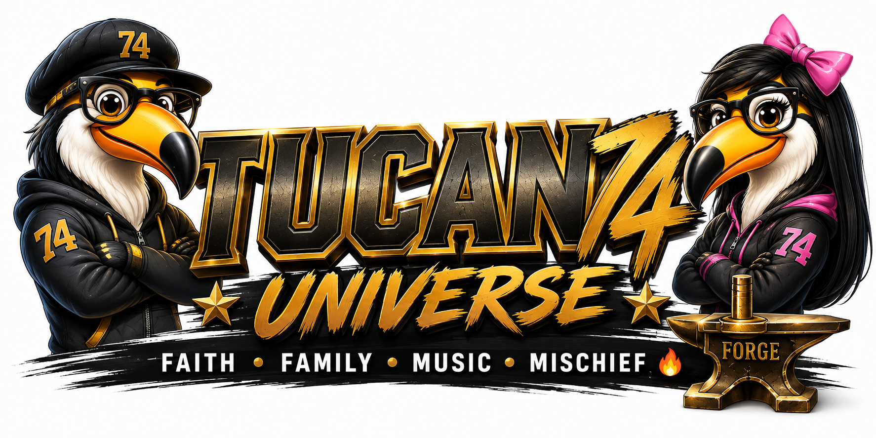 TUCAN74 Universe logo